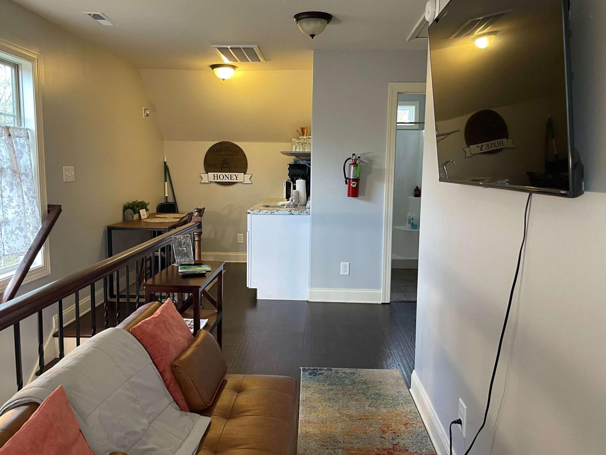 Ferienwohnung The Campbell Carriage House Clarksville Exterior foto